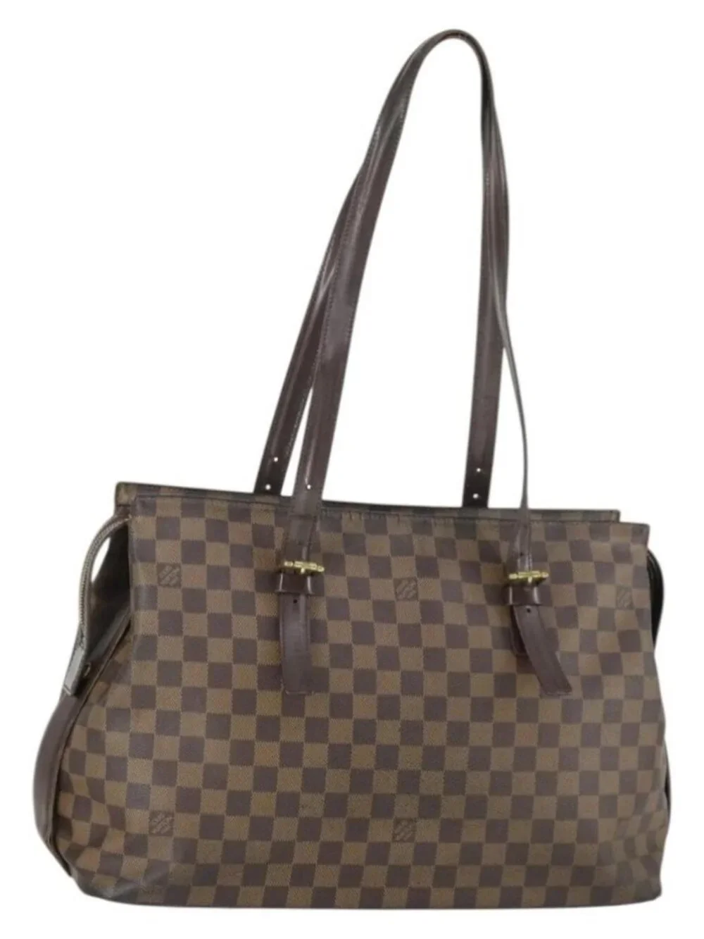 LOUIS VUITTON Damier Ebene Chelsea Tote Bag N51119 LV Auth hk3421 - Picture 2 of 16